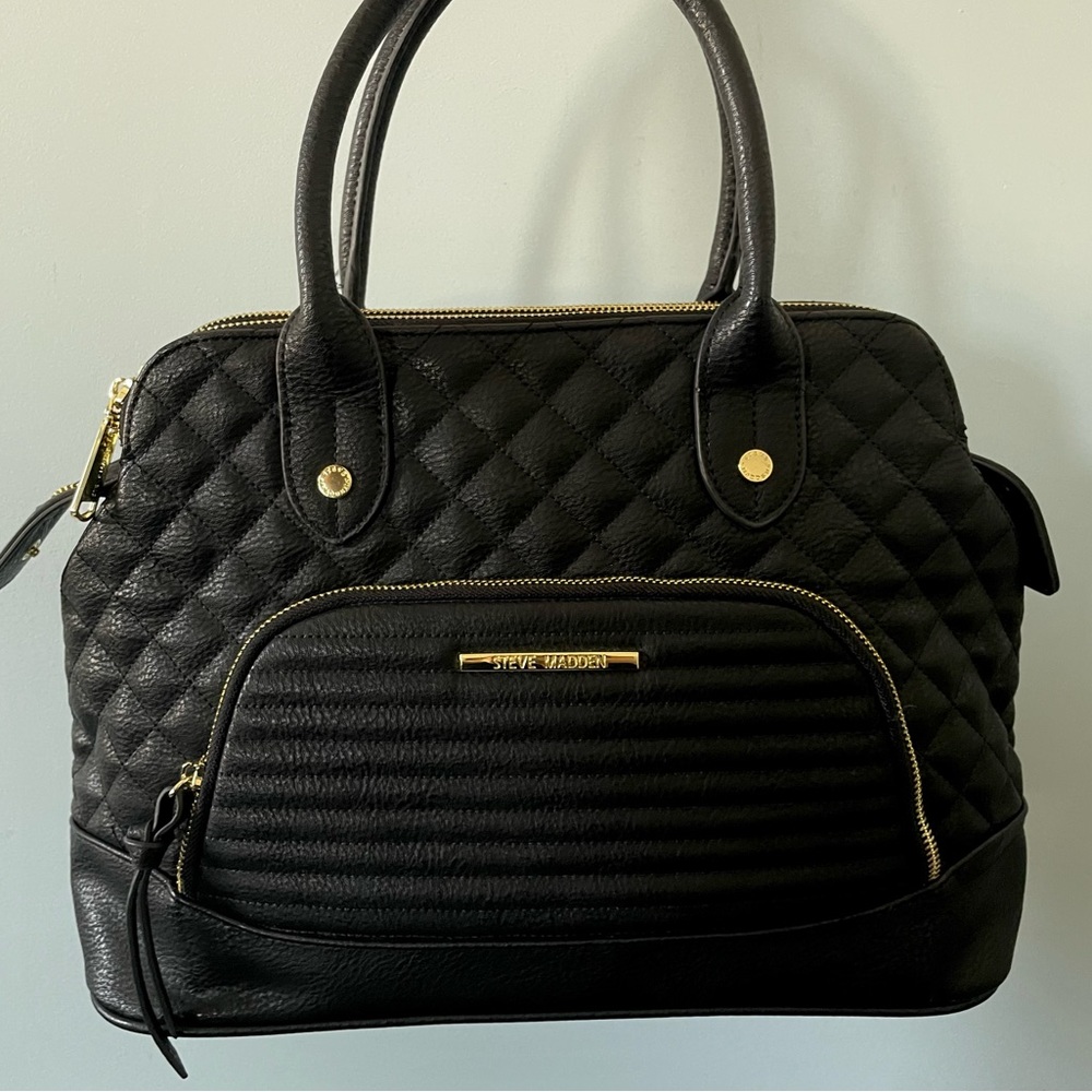 Steve Madden Black Handbag